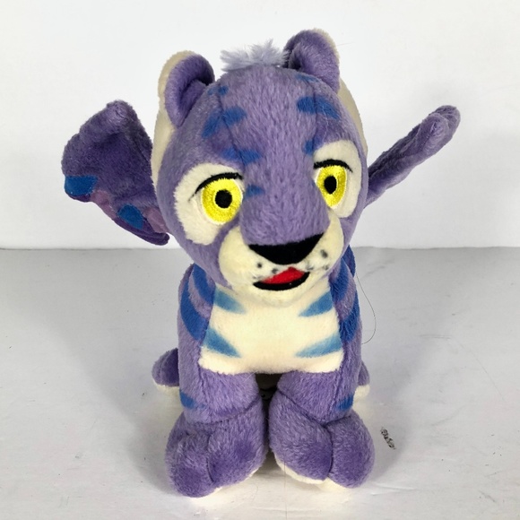 purple tiger plush